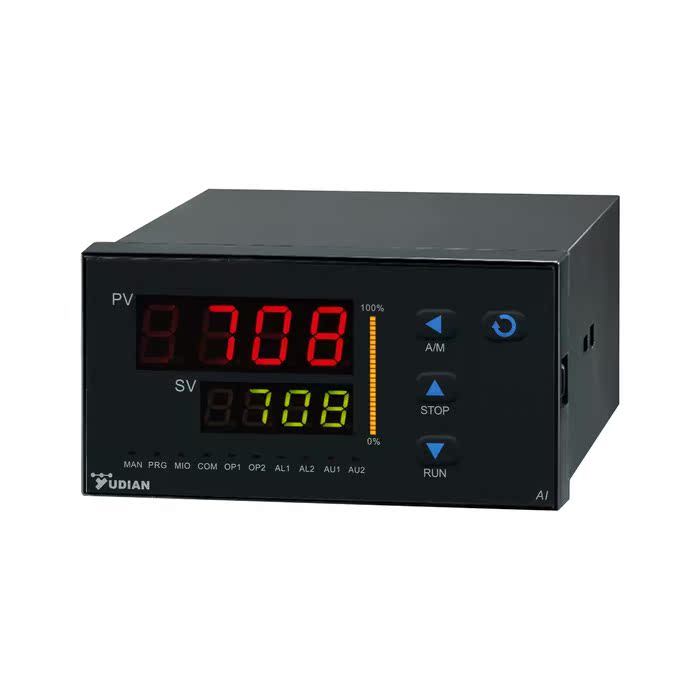 YUDIAN 宇电仪表 流量积算仪 AI-708H/AI-808H, 停电完全无损记录