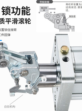 SM原装C阻挡气缸RS2H RS1H RSA50-30DL DM BL BM TL TM-D-C-DC-DS