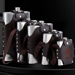 【304】不锈钢酒壶便携式酒壶随身酒壶大容量酒壶白钢酒壶1斤5斤