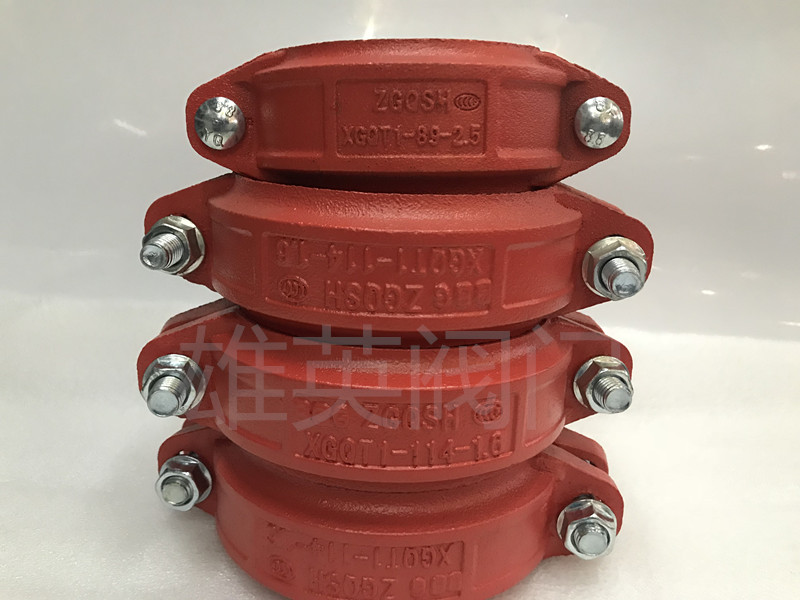 消防工程抱箍刚性球墨铸