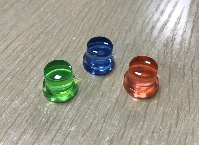 轻触开关按键帽微动透光