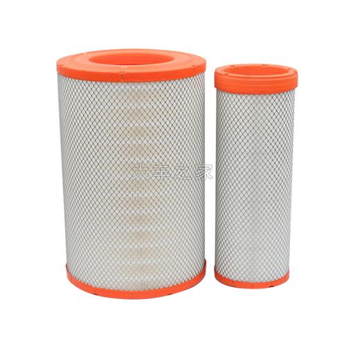 适配K3046PU空气滤芯3047欧曼GTL空滤EST福田ETX陕汽德龙滤清器