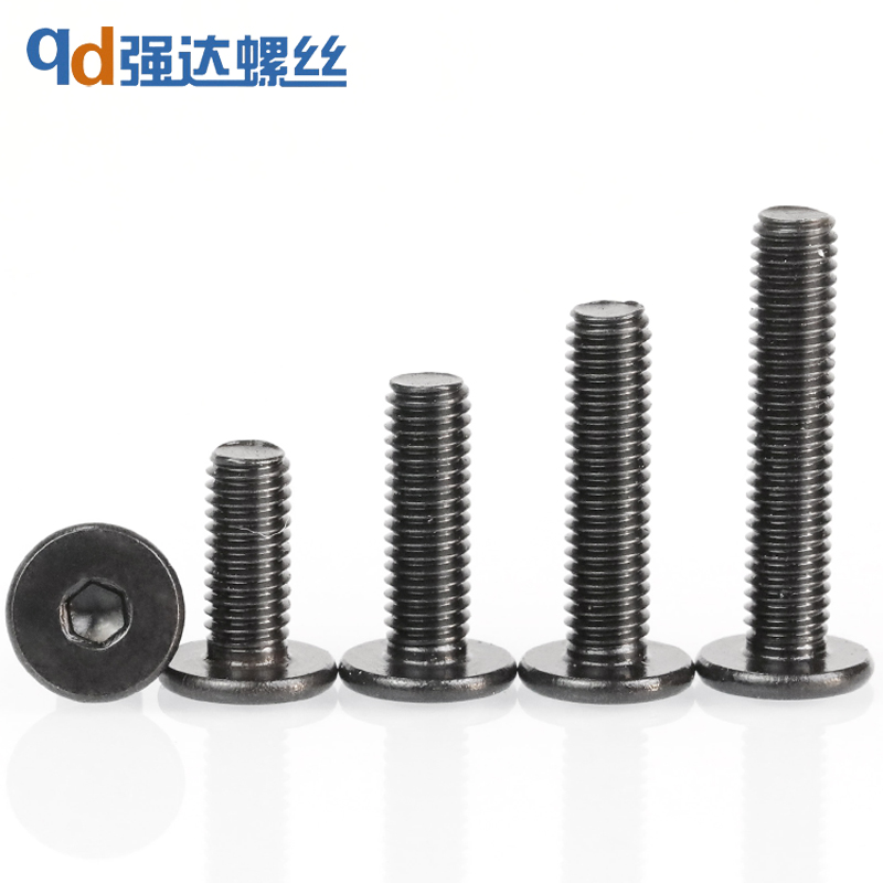 发黑不锈钢内六角扁平头