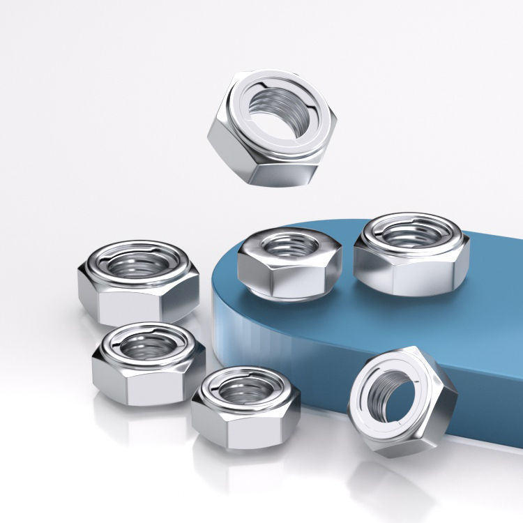 全金属锁紧螺母型自防松
