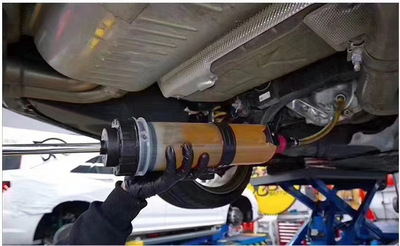 手拉式吸加油枪推齿轮变