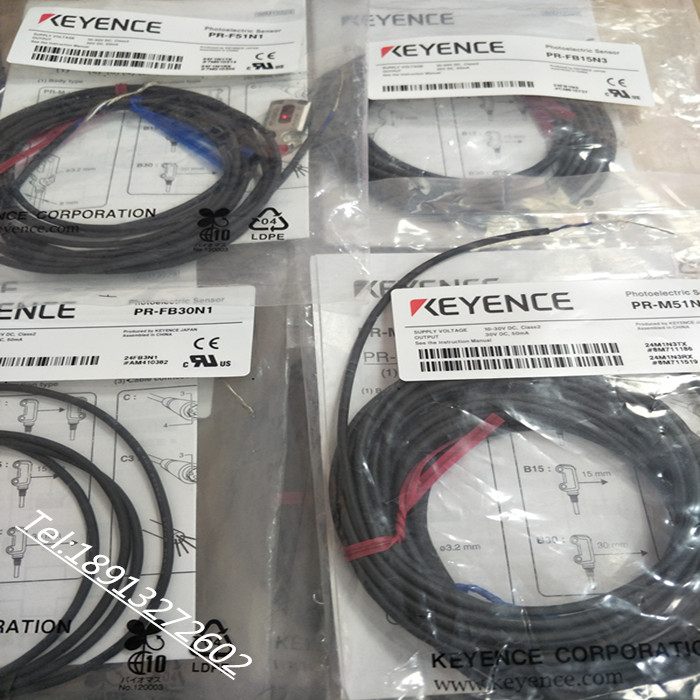 议价KEYENCE PR-M51N3/F51N1/FB30N1/MB15N3/1/FB15N3/1/FB30N3/M