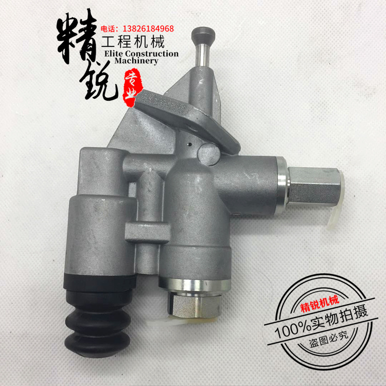 挖掘机小松PC360 350 300-7-8输油泵6D114发动机手油泵配件包邮