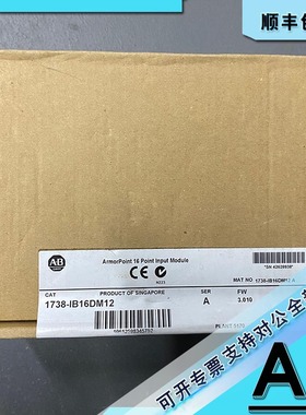 议价1738-IB16DM12 M12连接器24V DC 16源输入 1738IB16DM12