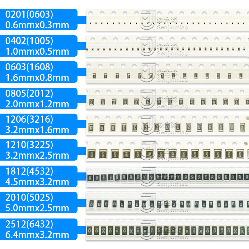 全系列 贴片电阻 0402/0603/0805/1206/1210/2010/2512 523R 1%