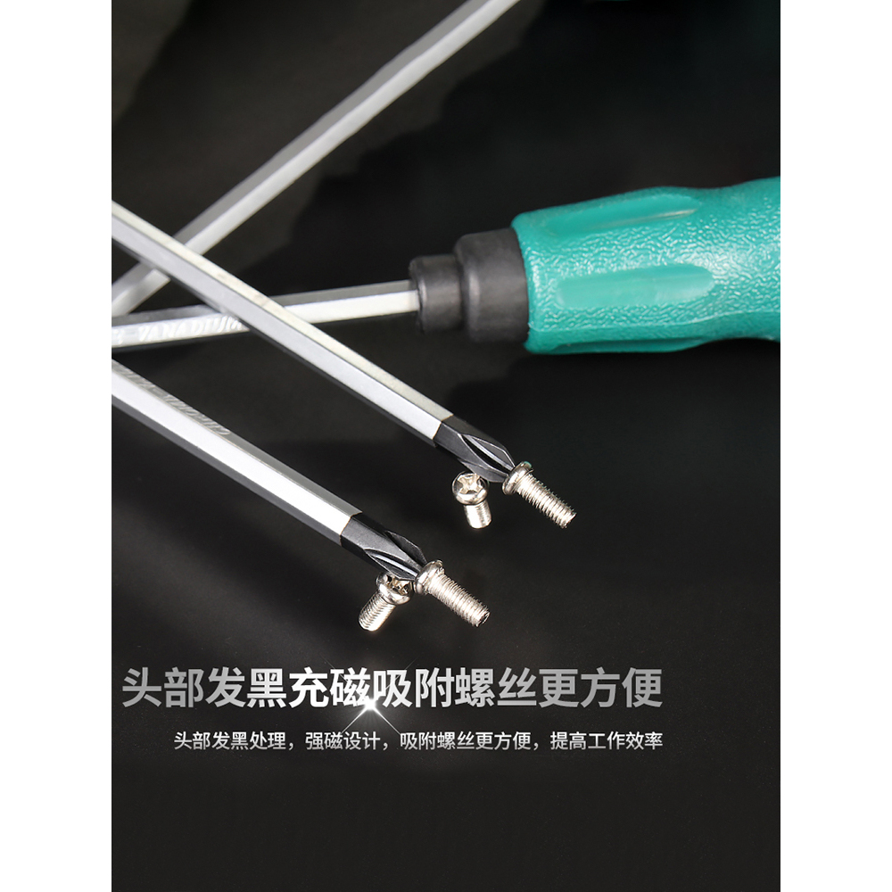 铬钒钢可敲击穿心螺丝刀