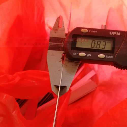 自家生产白钢 白钢条 厚度1mm 长度200mm 高速钢片  未开刃