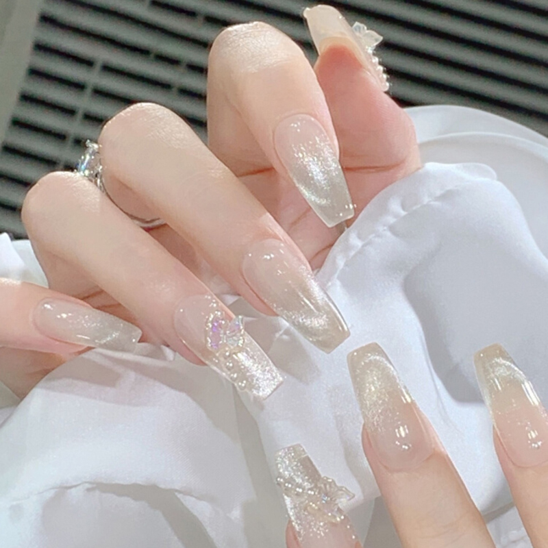 蝴蝶效应清冷白茶猫眼手
