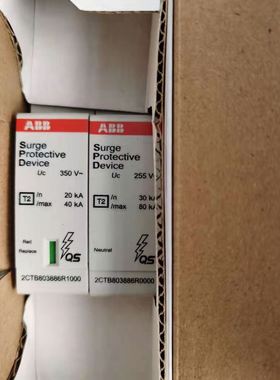 ABB浪涌保护器OVR BT2 3N 70 440S P TS OVR T2 1N 40-350 P QS
