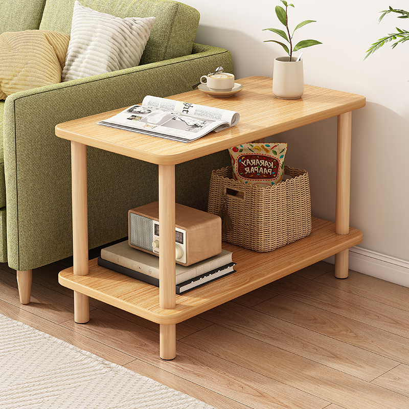 沙发边几小茶几客厅家用沙发边桌卧室床头小桌子简易出租屋置物架