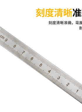 不锈钢新款量角器量角尺黄色刻度 0-100mm角度尺180度内任意旋转