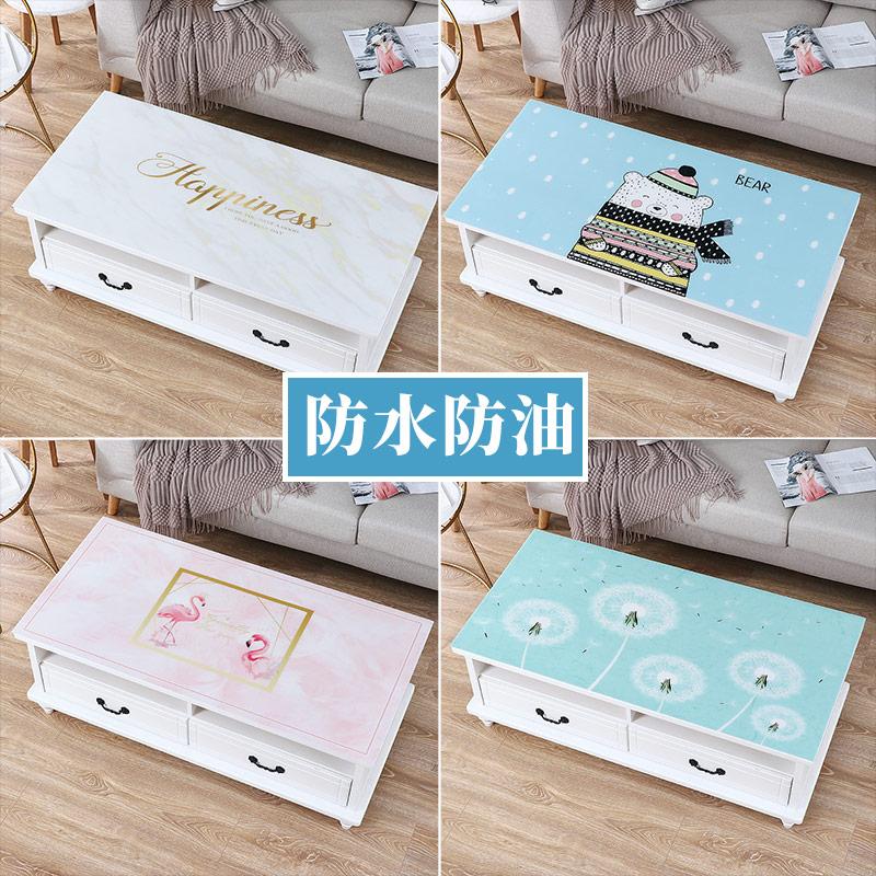 pvc软玻璃桌布防水防油免洗塑料餐桌垫防烫长方形茶几桌面保护膜