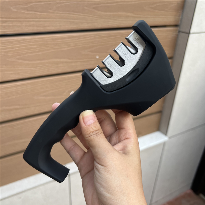 【掌柜推荐】家用磨刀器快速磨刀神器 磨刀石棒磨菜刀厨房小工具