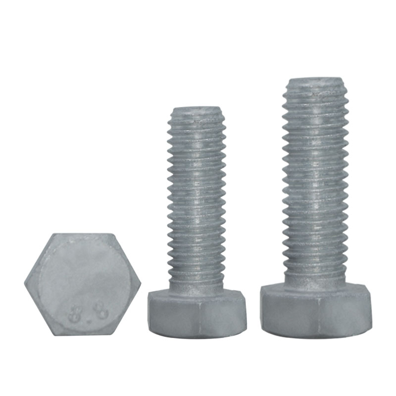 级热镀锌外六角螺栓高强