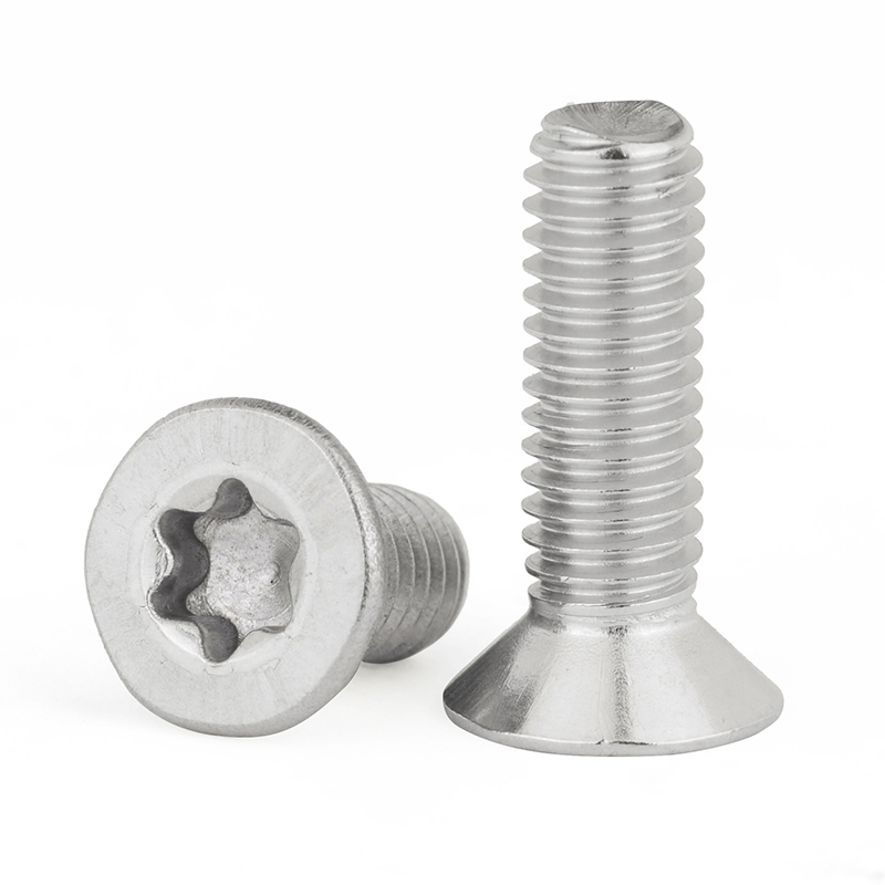 不锈钢沉头梅花螺丝平钉