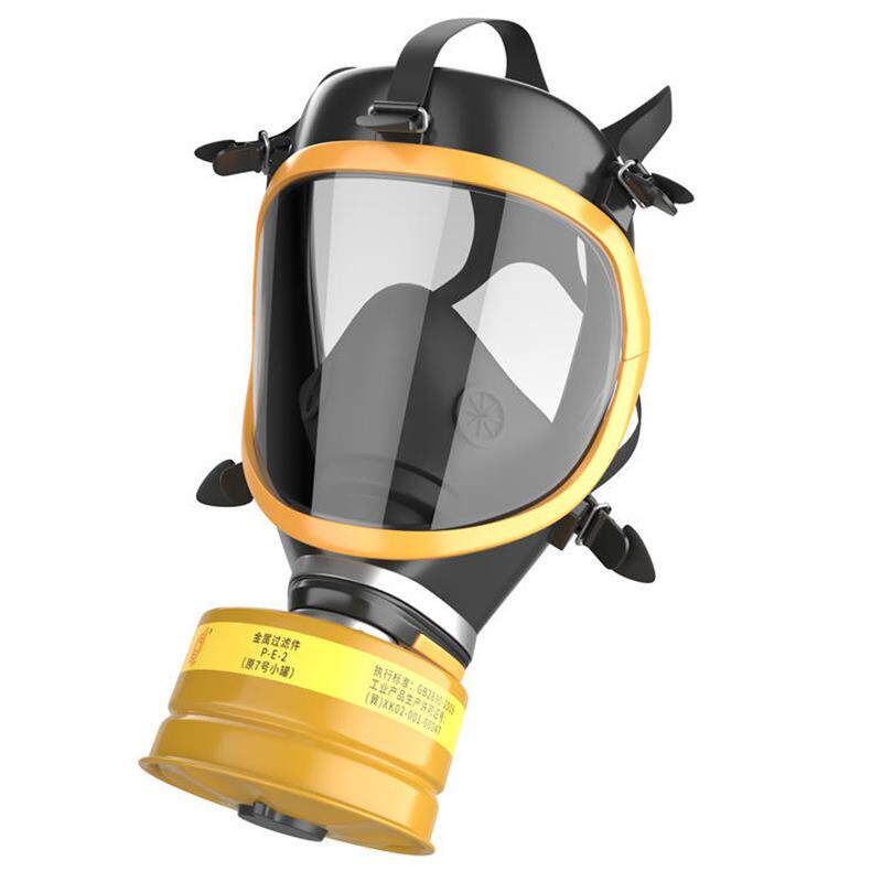 普达mj-4002自吸过滤式防毒面具全面罩喷漆硫化氢一氧化碳防护