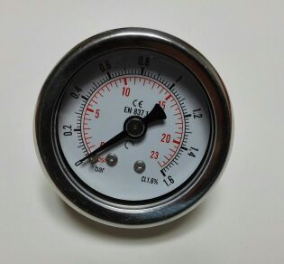 轴向压力表背后直径耐震