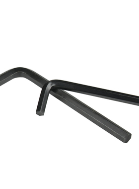黑色六角小扳手L型发黑小内六角镀镍短扳手M0.9M1.27M2.5M3M4M5M6