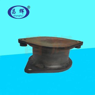 厂家热销德国悍马HD3525压路机橡胶减震块 黑色防震垫工程车配件