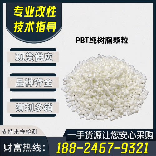 改性PBT纯树脂塑胶原料 PBT挤出级阻燃PBT树脂 食品级PBT塑胶原料