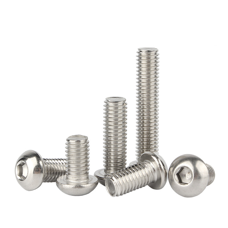 不锈钢圆头内六角螺丝元