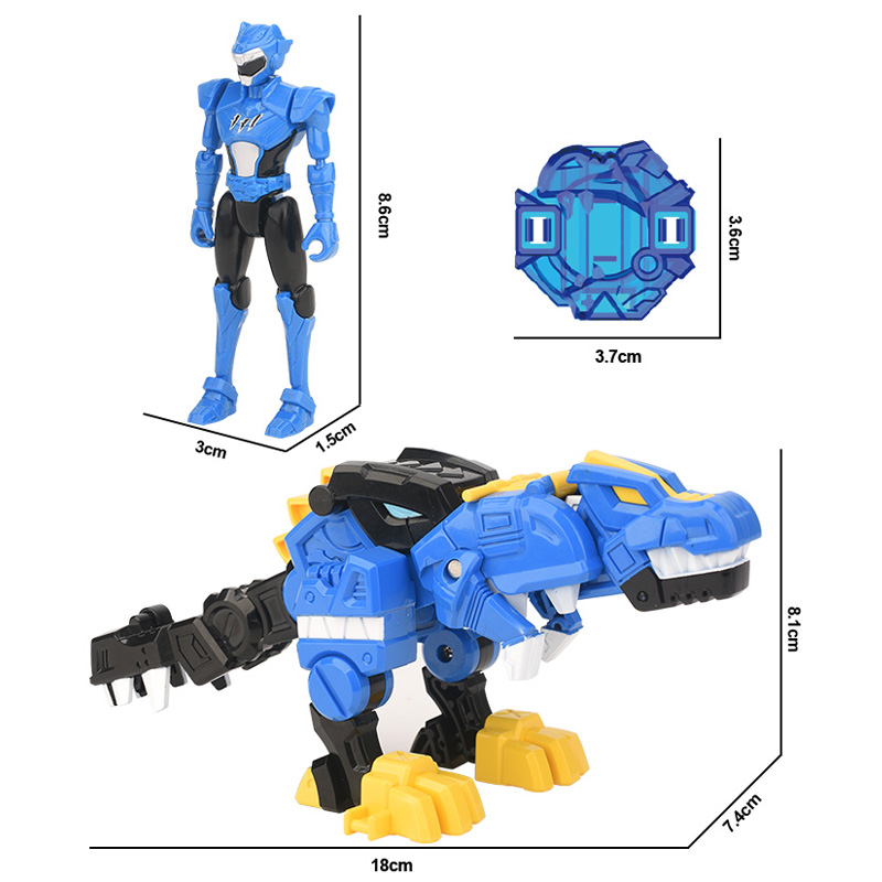 迷你特工队超级恐龙力量提拉卡机甲变形机器人2正版儿童玩具x男孩