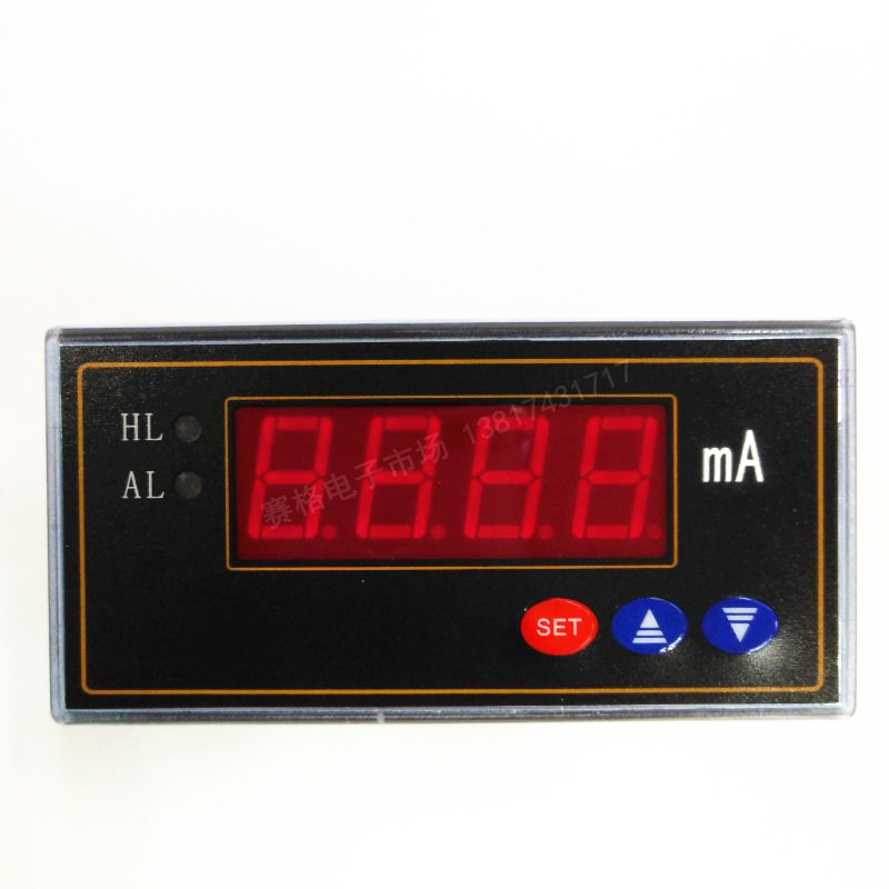 SX48 直流50mA 20mA 500mA 1A 5A 10A 数字毫安表 DC 数显电流表