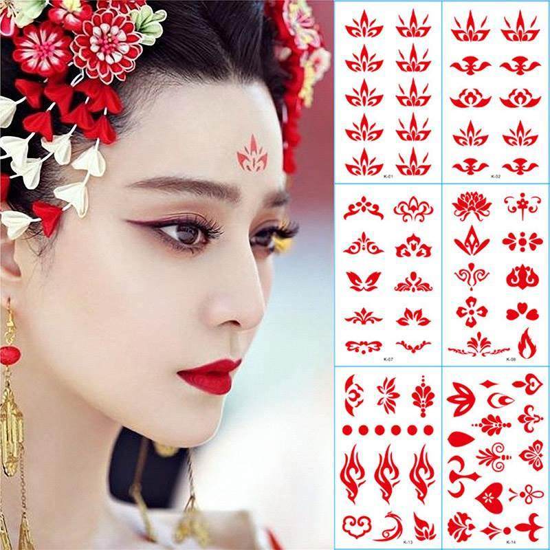花钿梅花,花钿_大山谷图库
