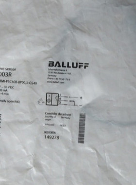议价BALLUFF巴鲁夫传器BES003R BES M08MI-PSC40B-BP00,3-GS49