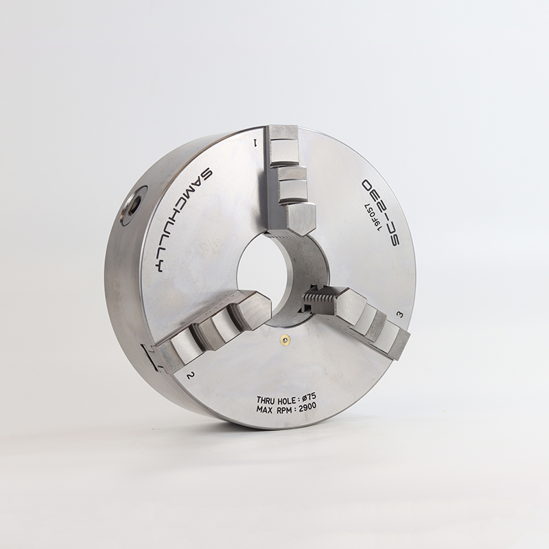 韩国三千里SAMCHULLY三爪自定心手动卡盘进口卡盘SC-165 190 230