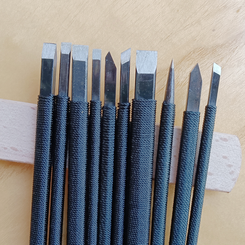 篆刻工具啄木鸟锰钢刀字