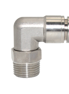 新款SMC型不锈钢弯头KQG2L04/06/08/10/12/14/16-M5/M6/01/02现货