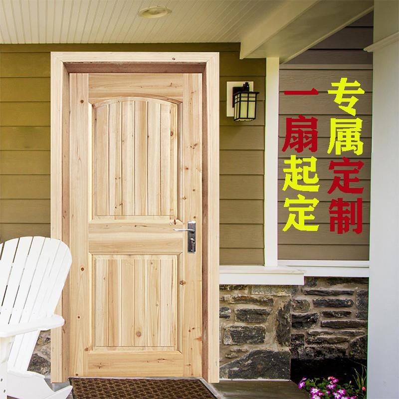 定制木门北欧杉实谷仓原