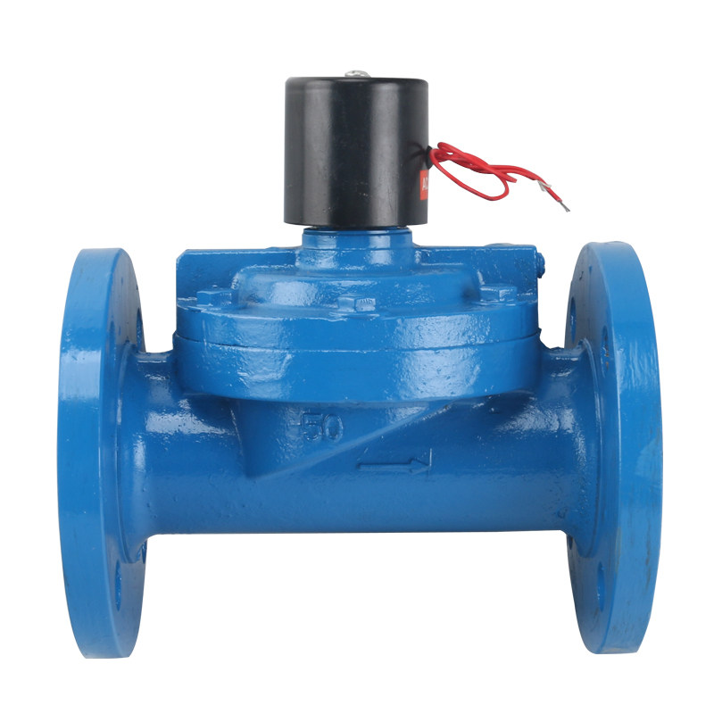 DF铸铁法兰电磁阀先导式电磁阀开关控制阀DN50 65 80 100