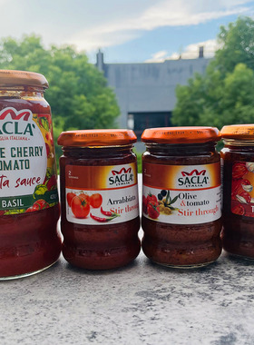 意大利进口SACLA萨克拉意大利面意粉酱樱桃番茄味/怒火西红柿味