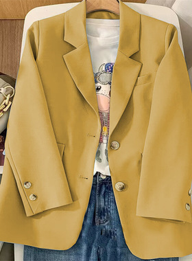 2024spring summer women fashion casual blazer jacket coats女