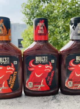 Bull's-Eye Hickory Smoke BBQ Sauce牛眼牌烟熏味烧烤酱调味510g