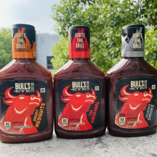 Bull's-Eye Hickory Smoke BBQ Sauce牛眼牌烟熏味烧烤酱调味510g