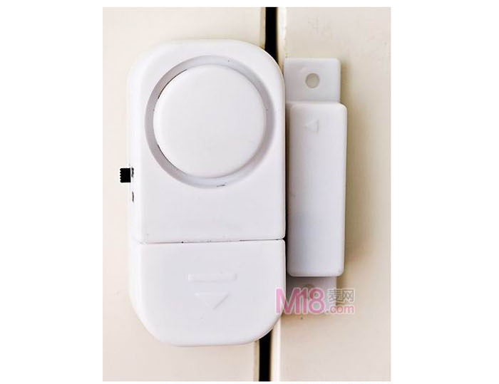 门窗警报器 报警器酒店房门窗户防小偷门磁开门提醒器防盗家用