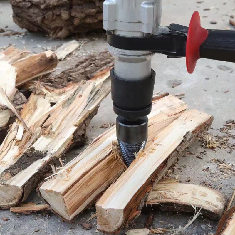 劈柴神器材机钻头小型电