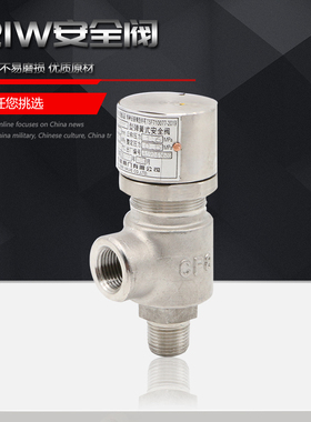 A21W-16P不锈钢安全阀 A21W不锈钢弹簧微启式外螺纹安全阀