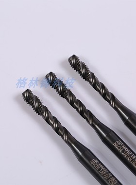 新款不二越LIST6850螺旋丝锥不锈钢丝攻ZSP黑色钢用M3M456-16现货