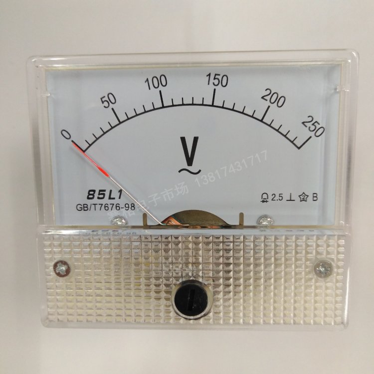 85L1 250V 450V  150V 交流指针式电压表 开关柜表 面板表 AC电压