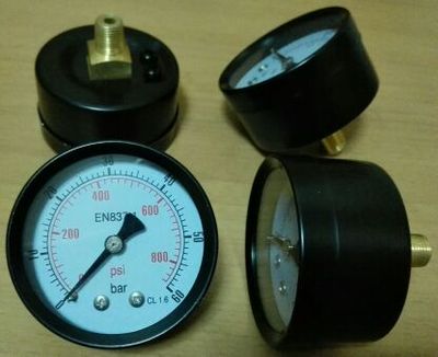 气压计 压力计 压力表 水压表 Y-50Z 0～60bar 0～800psi 50mm