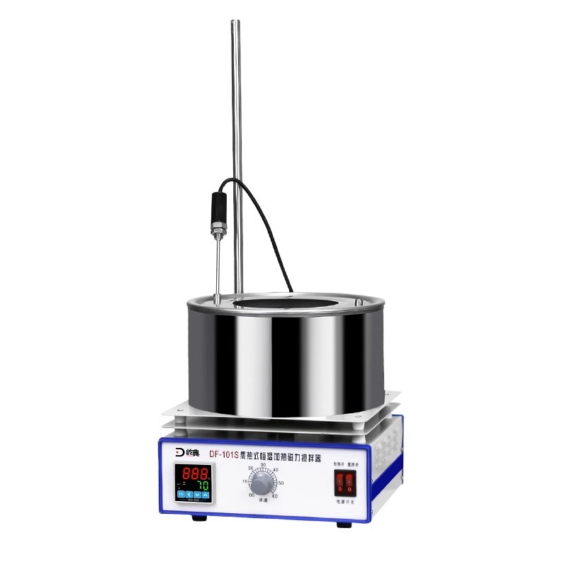 屹典实验室油浴锅恒温水浴锅集热式磁力搅拌器两用电动分散搅拌机