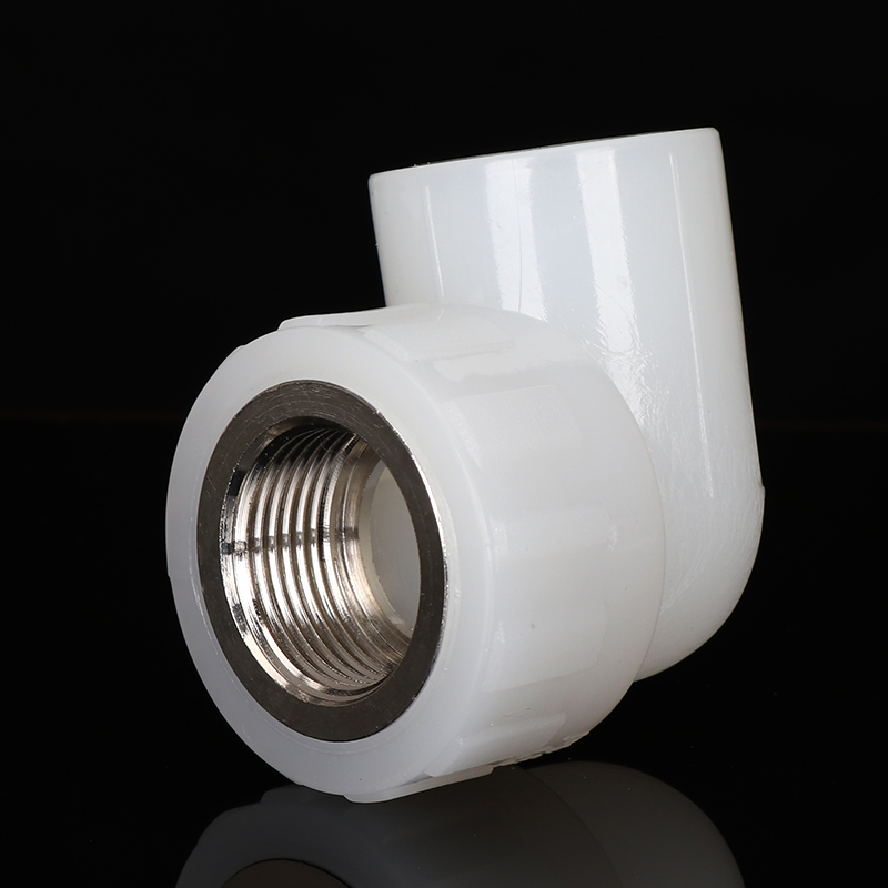 PERT地暖铜内丝弯头家装地暖pert管材管件20 25pert弯头内牙弯头